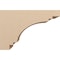 Ekena Millwork 9"W x 27"D x 18"H Classic Pescadero Rough Cedar Woodgrain TimberThane Corbel, Primed Tan CORUR09X27X18PECRCPR - alternate 4